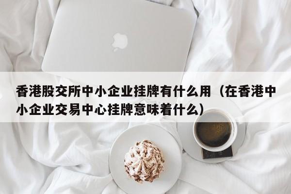 香港股交所中小企业挂牌有什么用（在香港中小企业交易中心挂牌意味着什么）-第1张图片-澳门彩今晚开奖结果